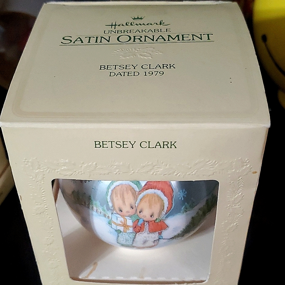 Vintage 1979 Betsey Clark Christmas Ornament